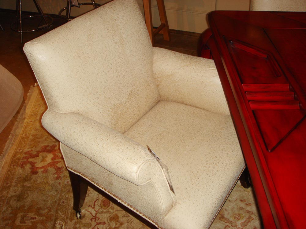 Townsend Leather's Expressions Cowhide Vanilla Bean Ostrich