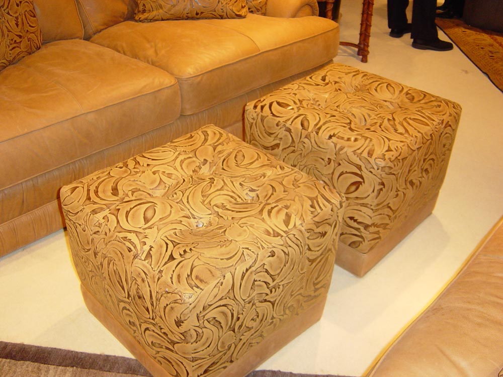 Townsend Leather's Expressions Cowhide Lemon Grass Plume