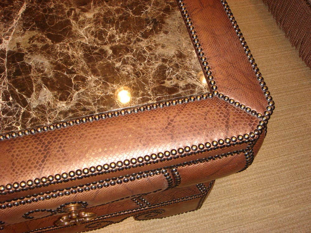 Townsend Leather's Expressions Cowhide Clove Spice Java Snake