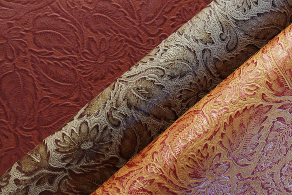 Townsend Leather's Expressions Cowhide Floreale