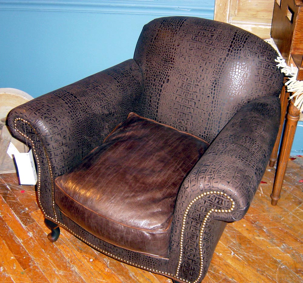 Townsend Leather's Expressions Cowhide Clove Spice American Gator