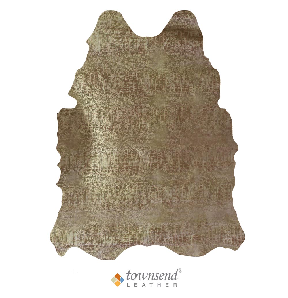 Townsend Leather's Expressions Cowhide Cardamon American Gator