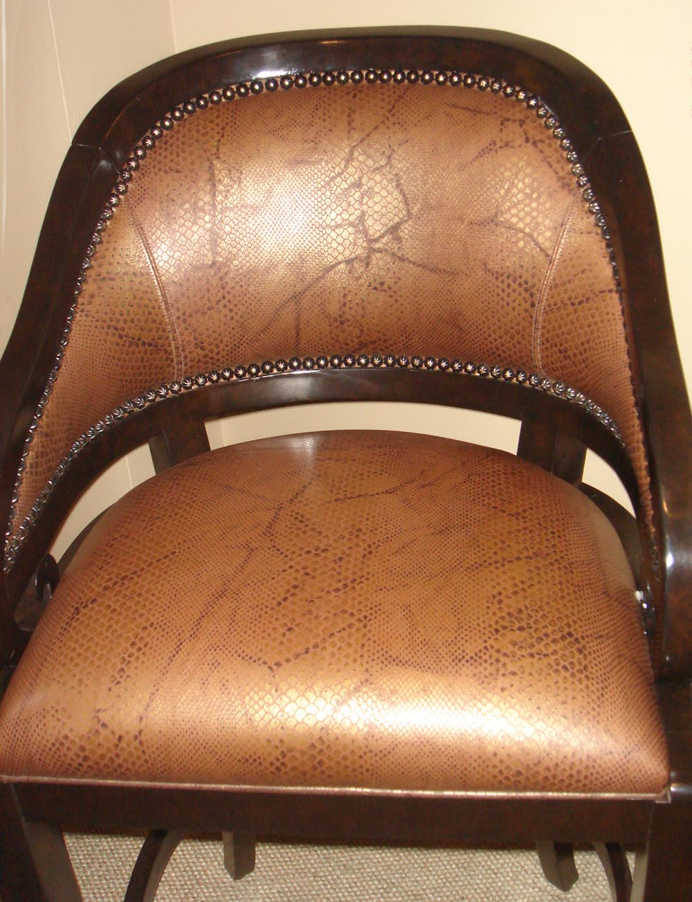 Townsend Leather's Expressions Cowhide Clove Spice Java Snake