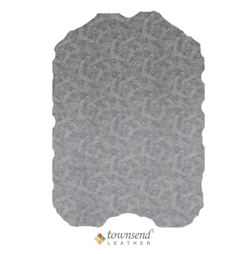 Townsend Leather's Shimmering Cowhide Polynesian Pearl Center Cut