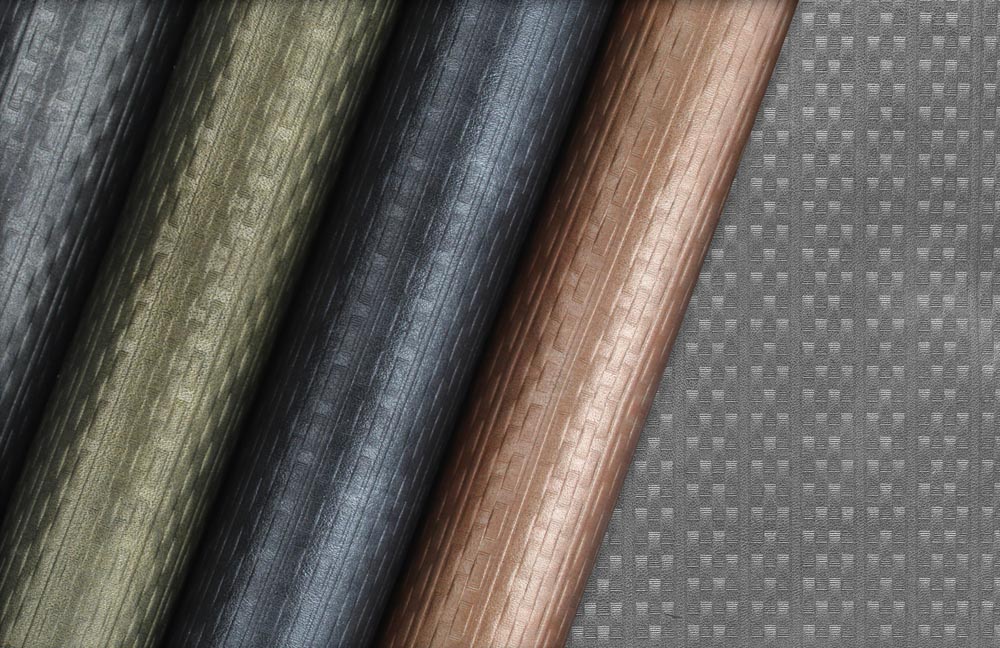 Townsend Leather's Lustrous Gem Gaufrage Cowhide