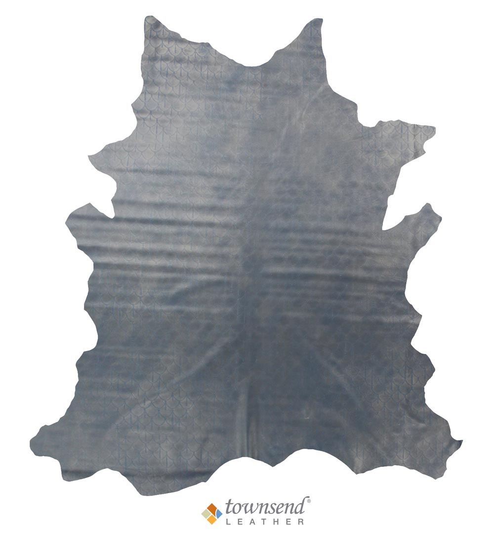 Stacy Garcia® Blue Label for Townsend Leather Pendant Cowhide Shale Blue