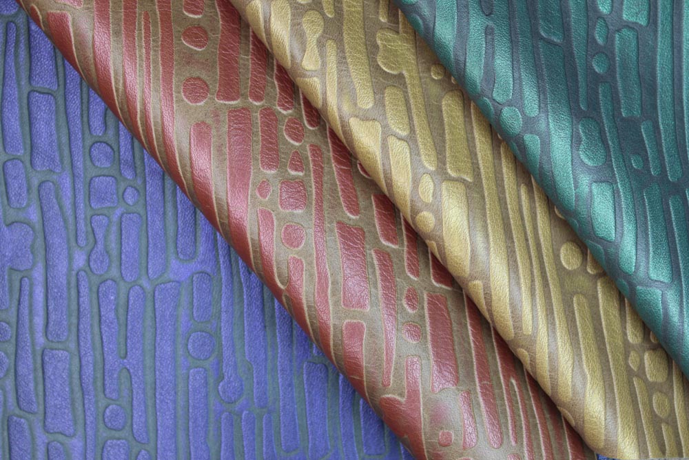 Townsend Leather's Sticks & Stones Gaufrage Cowhide