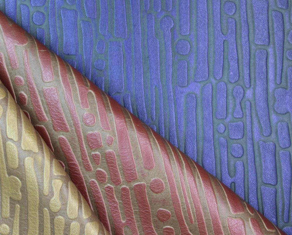 Townsend Leather's Sticks & Stones Gaufrage Cowhide