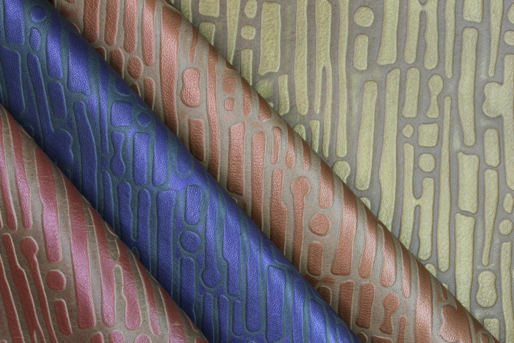 Townsend Leather's Sticks & Stones Gaufrage Cowhide