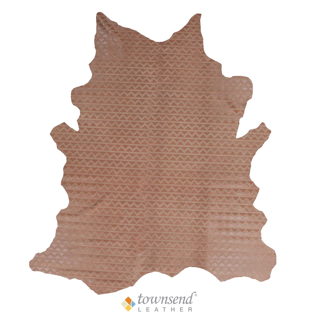 Townsend Leather's Impressions II Cowhide Rosewater Apache Blanket