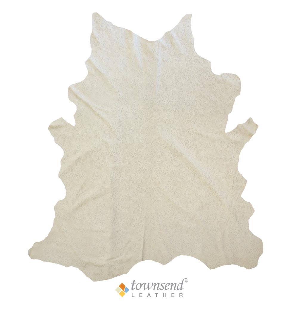 Townsend Leather's Impressions II Cowhide Spun Sugar Poinsettia