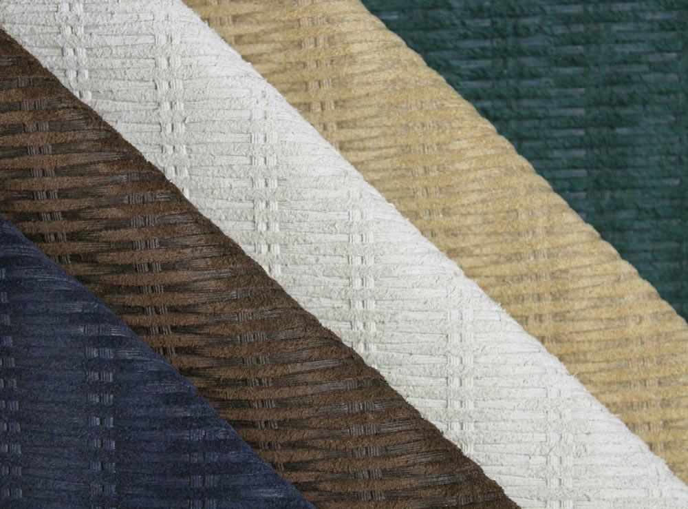 Townsend Leather's Soft Suede Gaufrage Cowhide