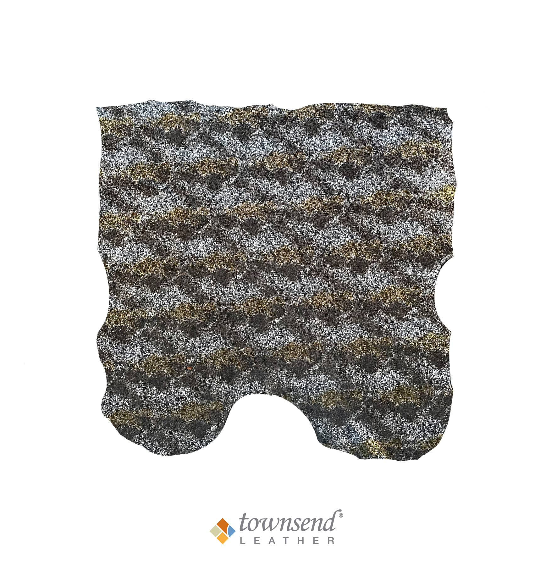 Townsend Leather's Shimmering Suede Black Tie Affair Radiant Reptile