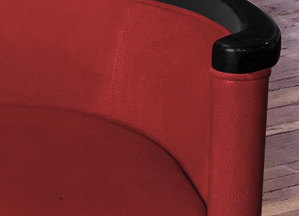 Townsend Leather's Stingray Serenade Cowhide Red Tide