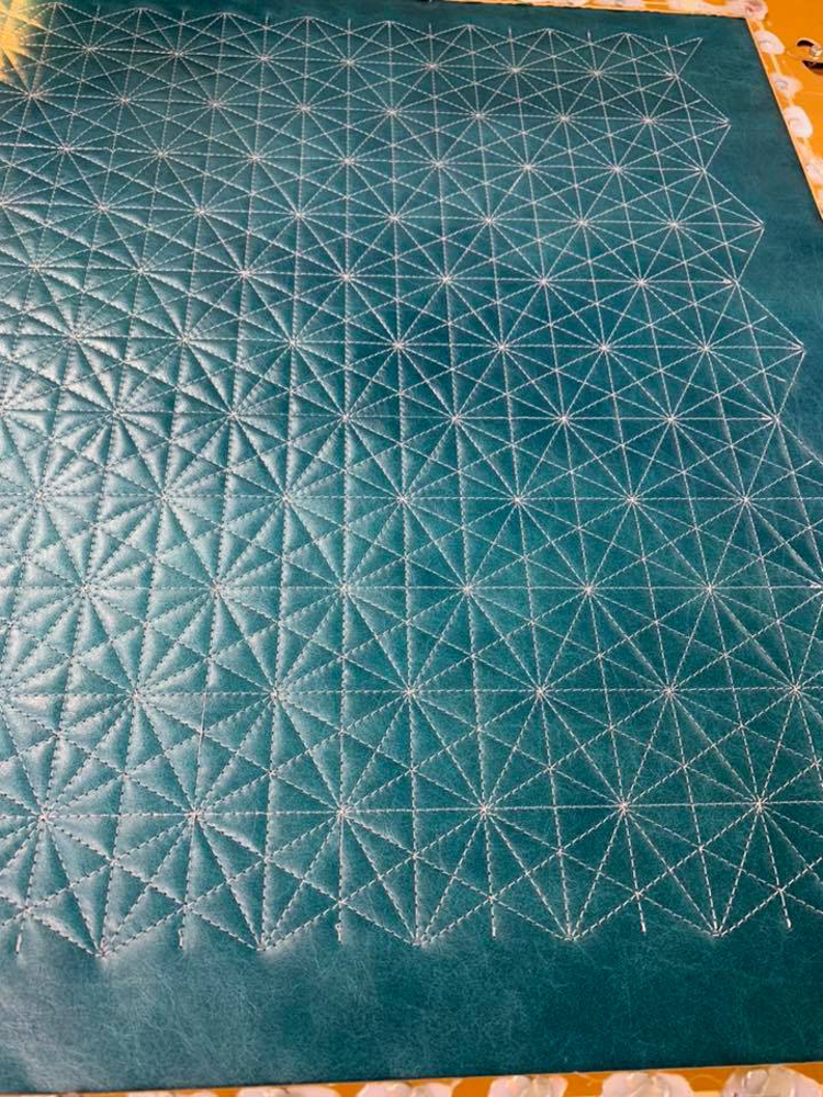 Townsend Leather Quilted Full Panel Example