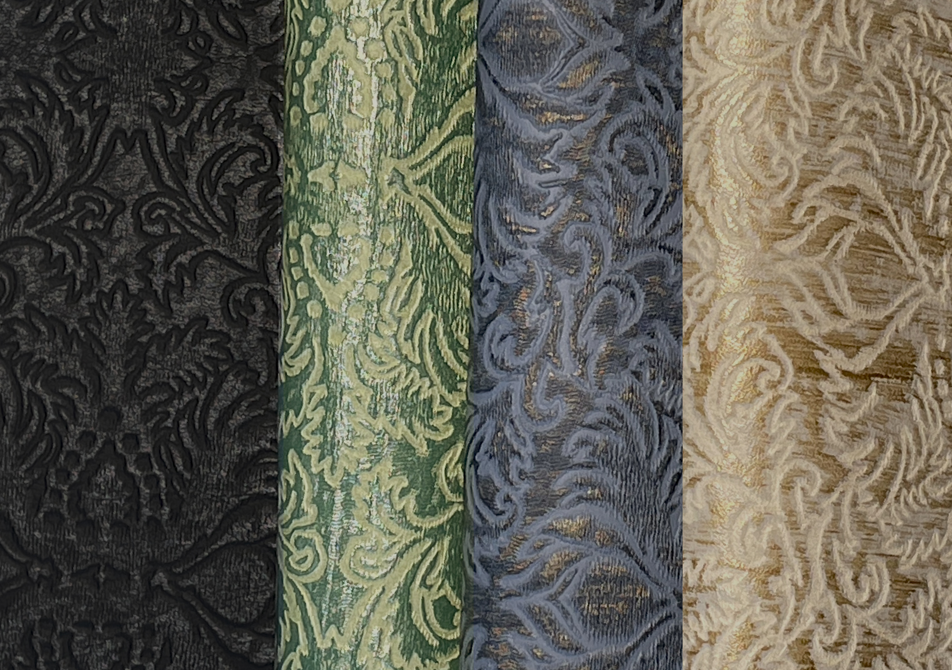 Middle Eastern Collection Aniline Gaufrage Cowhide in Arabesque (GFA)