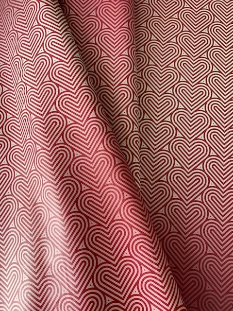 Townsend Leather Digitally Printed Love on Repeat