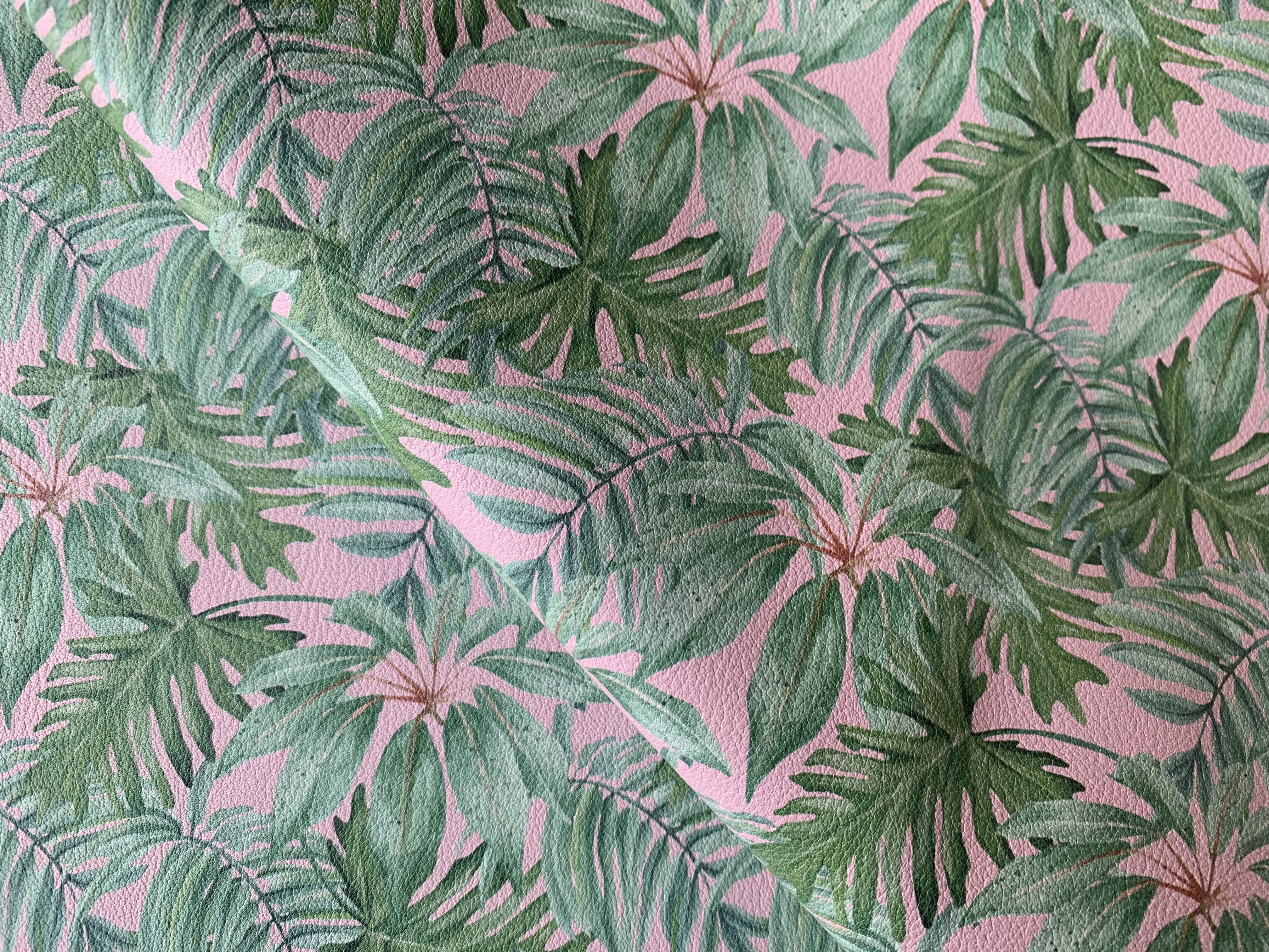 Townsend Leather Digitally Printed Custom Palm Leaves Panel