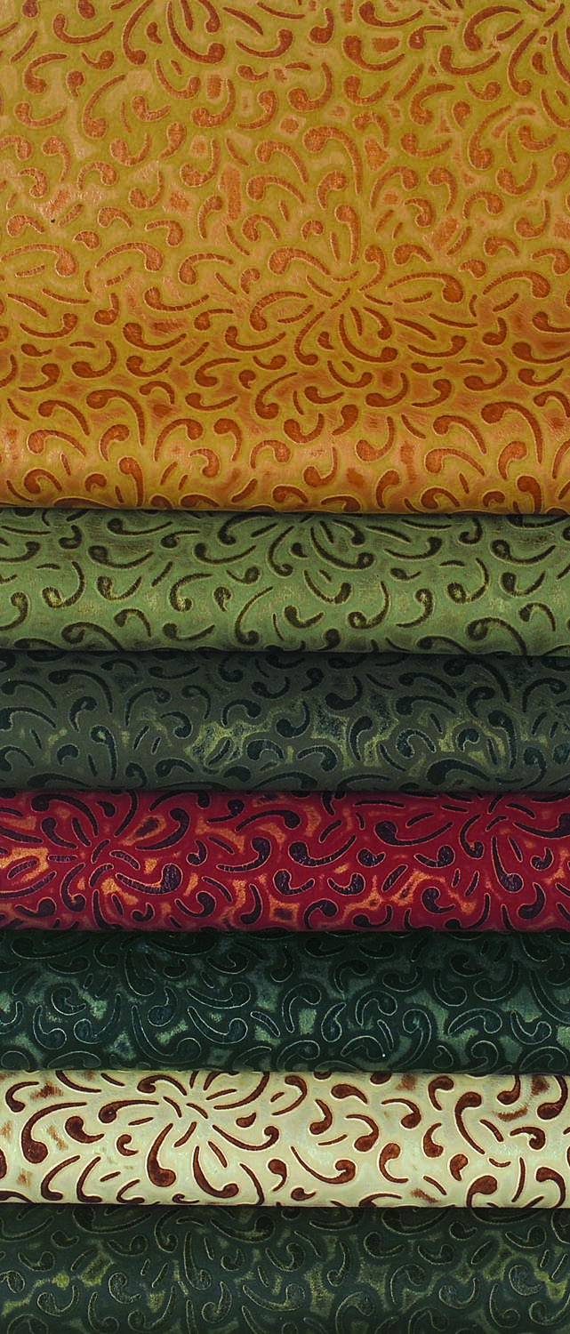 Townsend Leather's Ancient Gaufrage Cowhide Persia