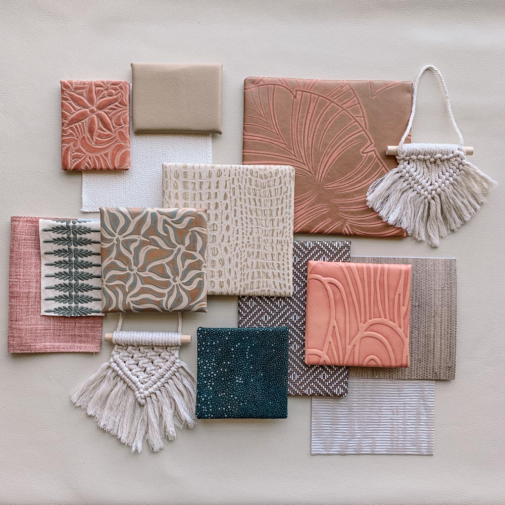 Townsend Leather's Macrame Mood Board