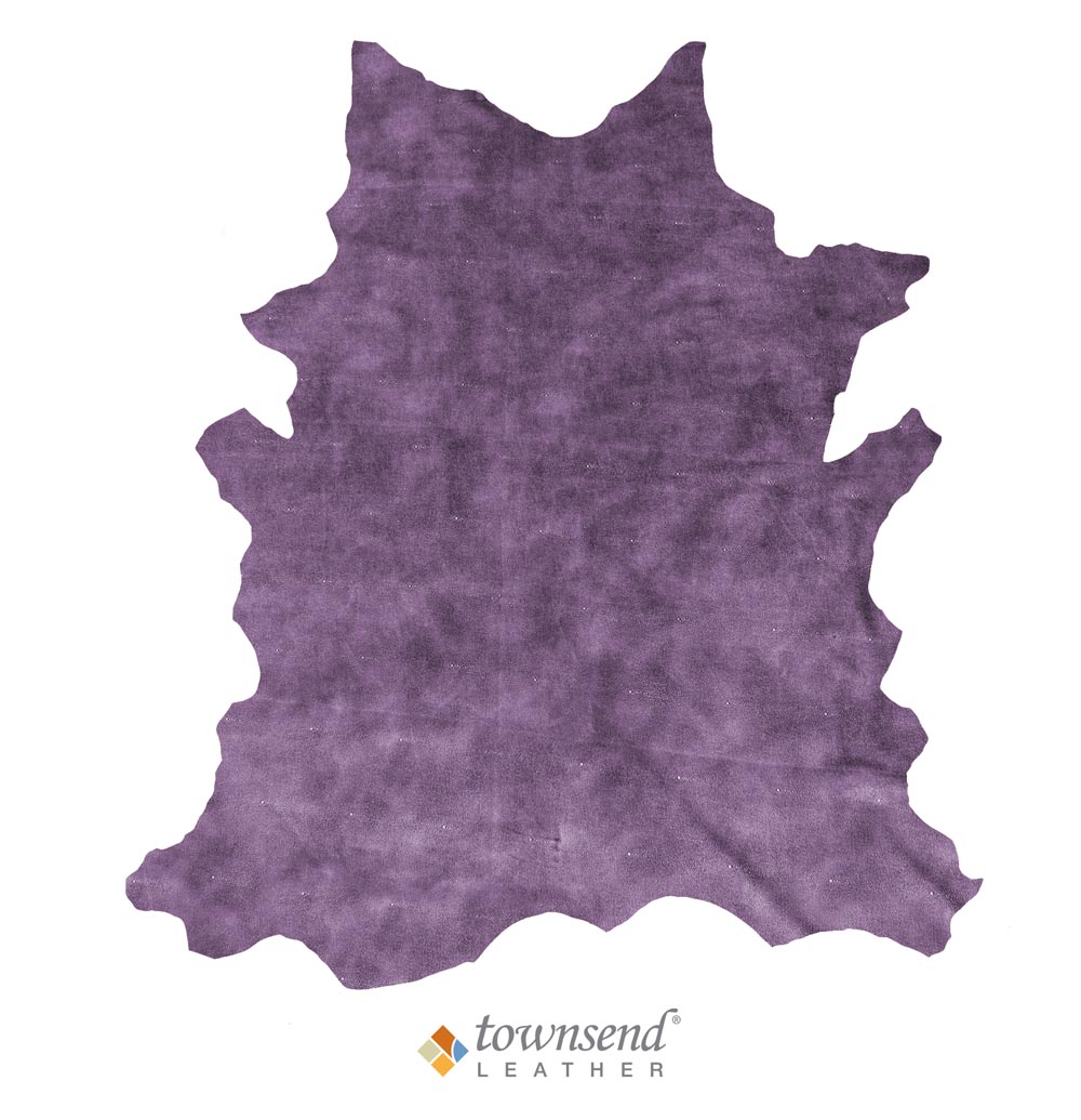 Townsend Leather's Galuchat Cowhide Deep Lavendar