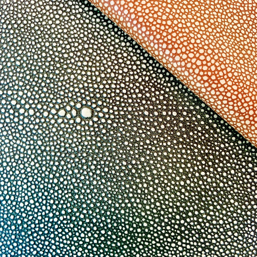 Townsend Leather's Galuchat Cowhide