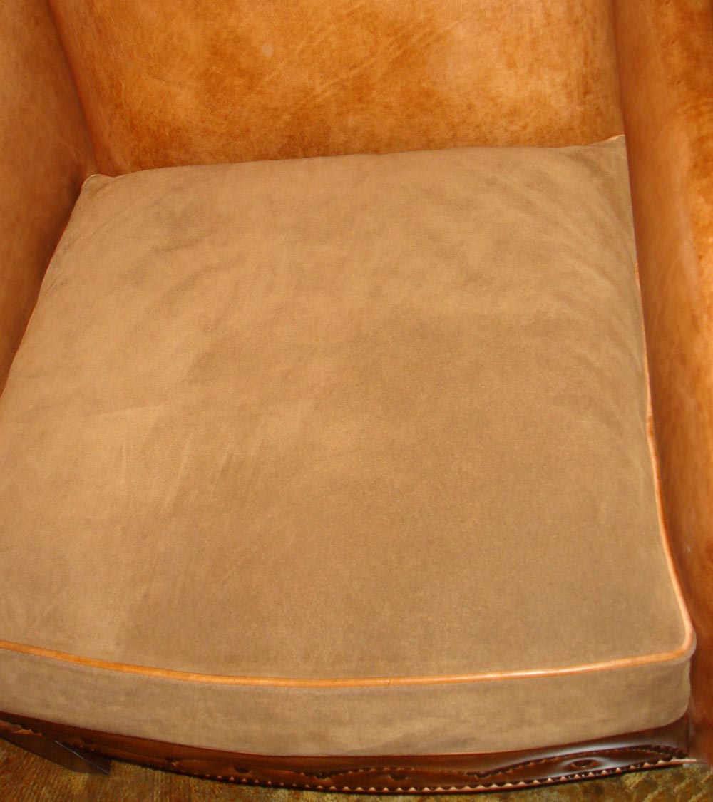 Townsend Leather's Soft Suede Cowhide Champagne