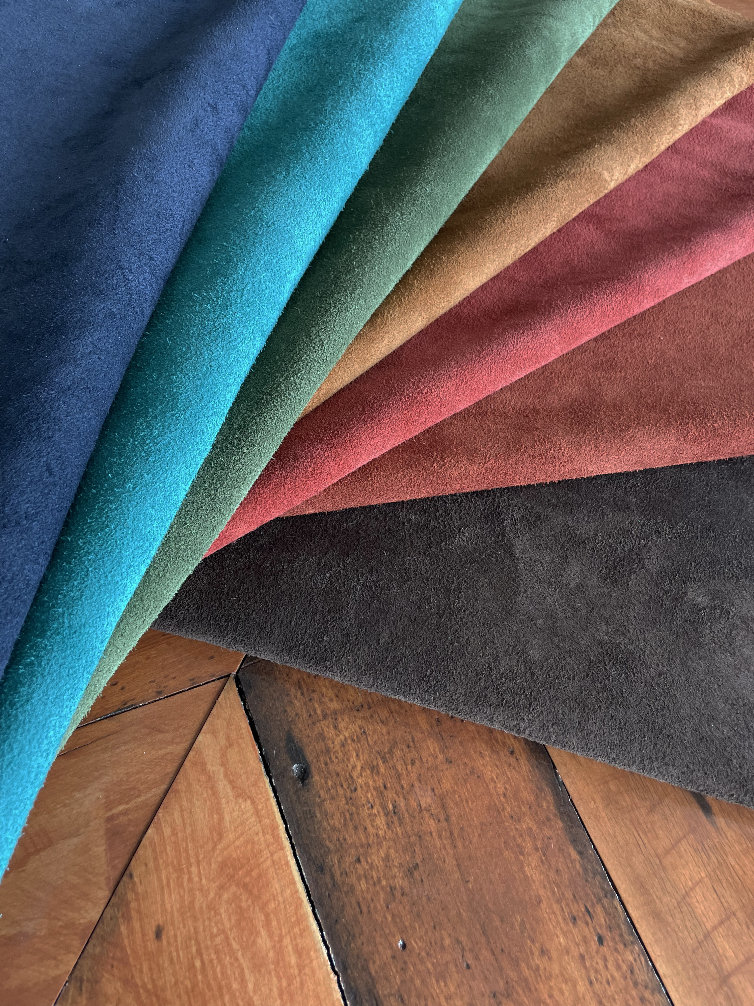 Townsend Leather's Soft Suede Cowhide