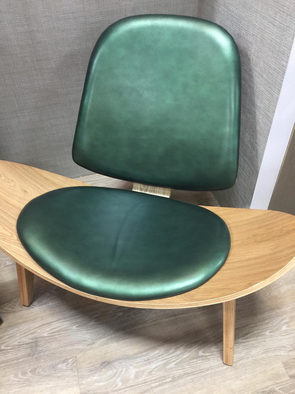 Townsend Leather's Taj Pearlized Cowhide Green Glam