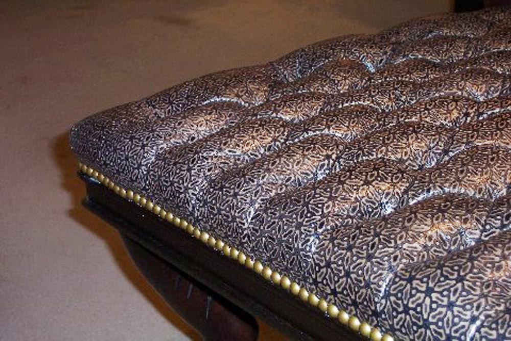 Townsend Leather's Aniline Gaufrage Cowhide Mediterranean Mosaic