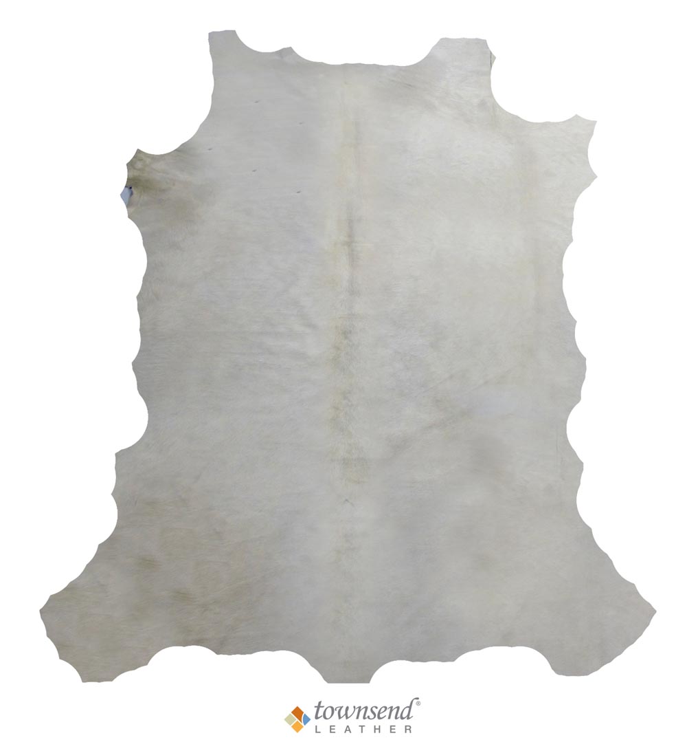 Townsend Leather's Toro Hair-on Cowhide Pearl Grey
