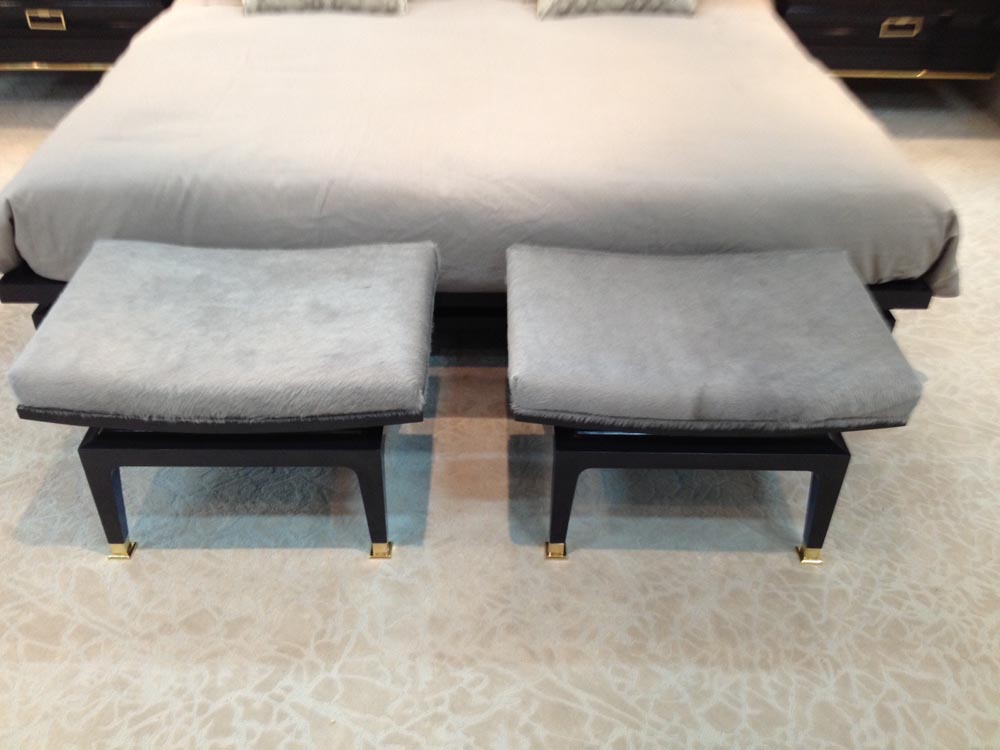 Townsend Leather's Toro Hair-on Cowhide Pearl Grey