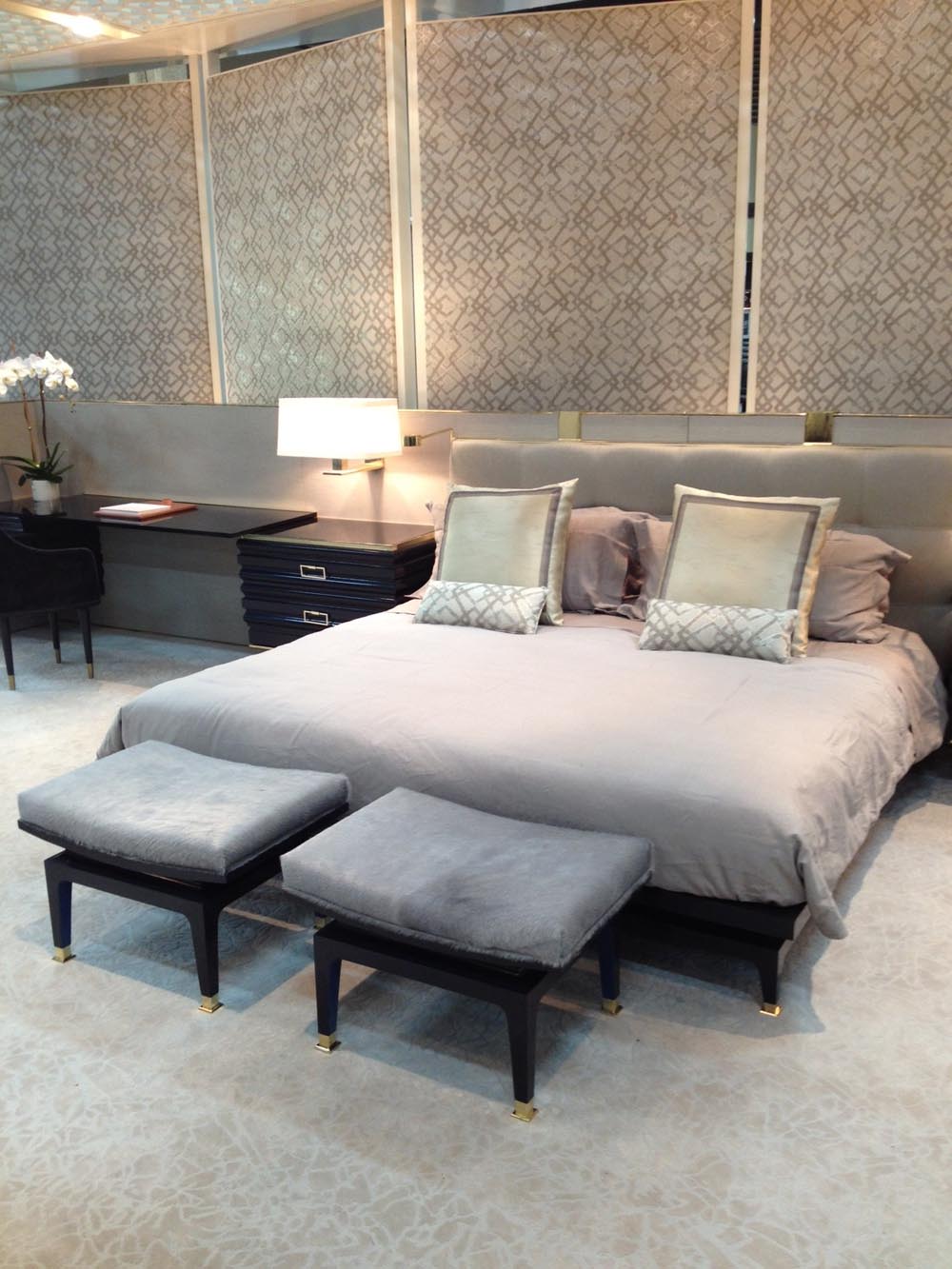 Townsend Leather's Toro Hair-on Cowhide Pearl Grey