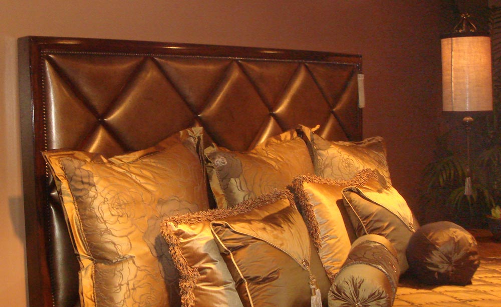 Townsend Leather's Brushed Metallic Cowhide Clove Spice