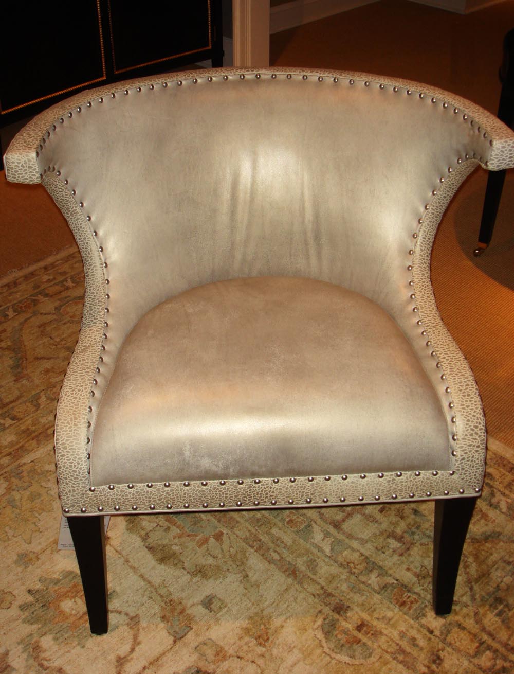 Townsend Leather's Brushed Metallic Cowhide Coastal Sands