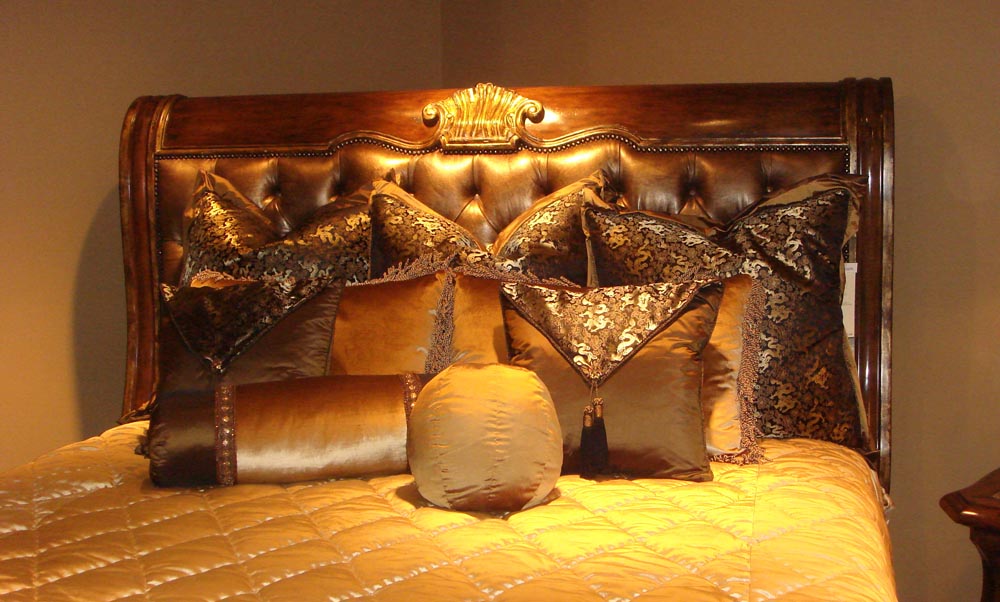 Townsend Leather's Brushed Metallic Cowhide Clove Spice