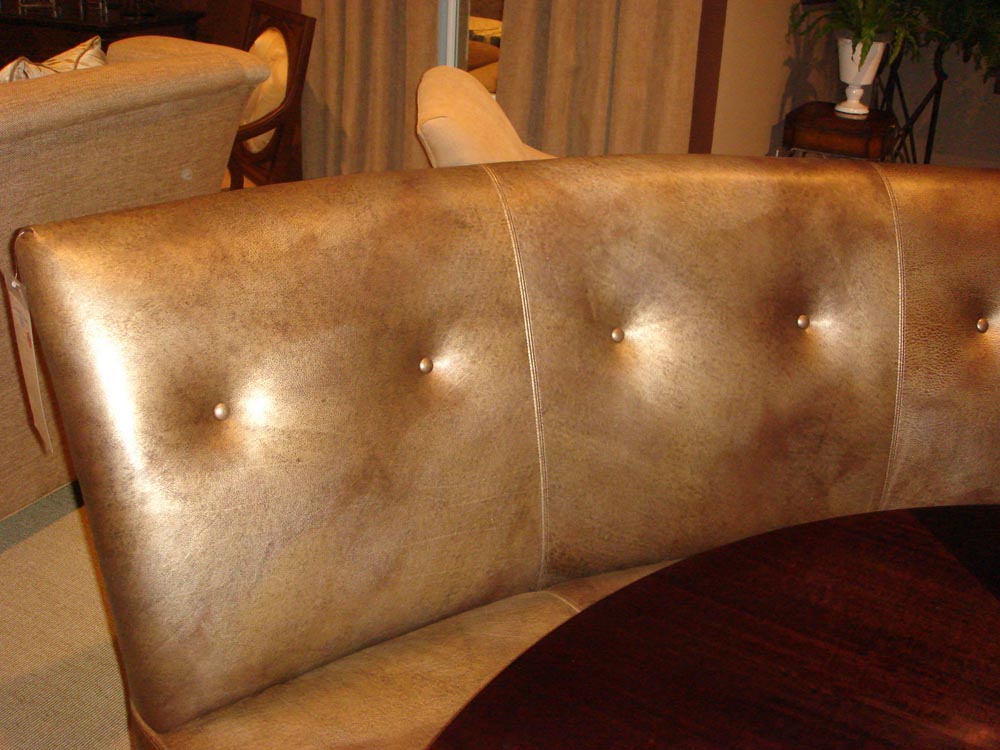 Townsend Leather's Brushed Metallic Cowhide Clove Spice