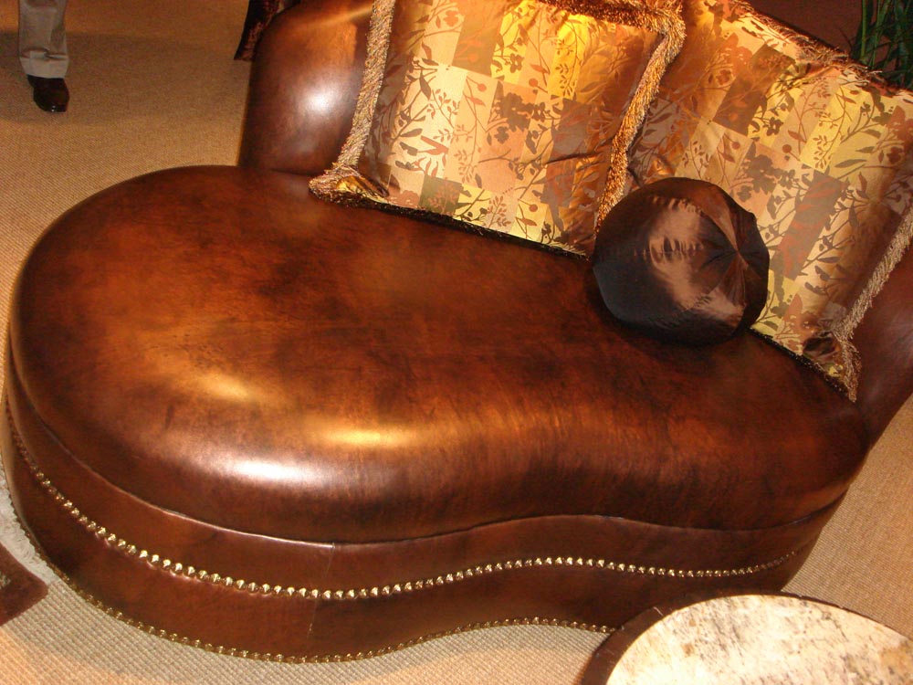 Townsend Leather's Brushed Metallic Cowhide Old Penny