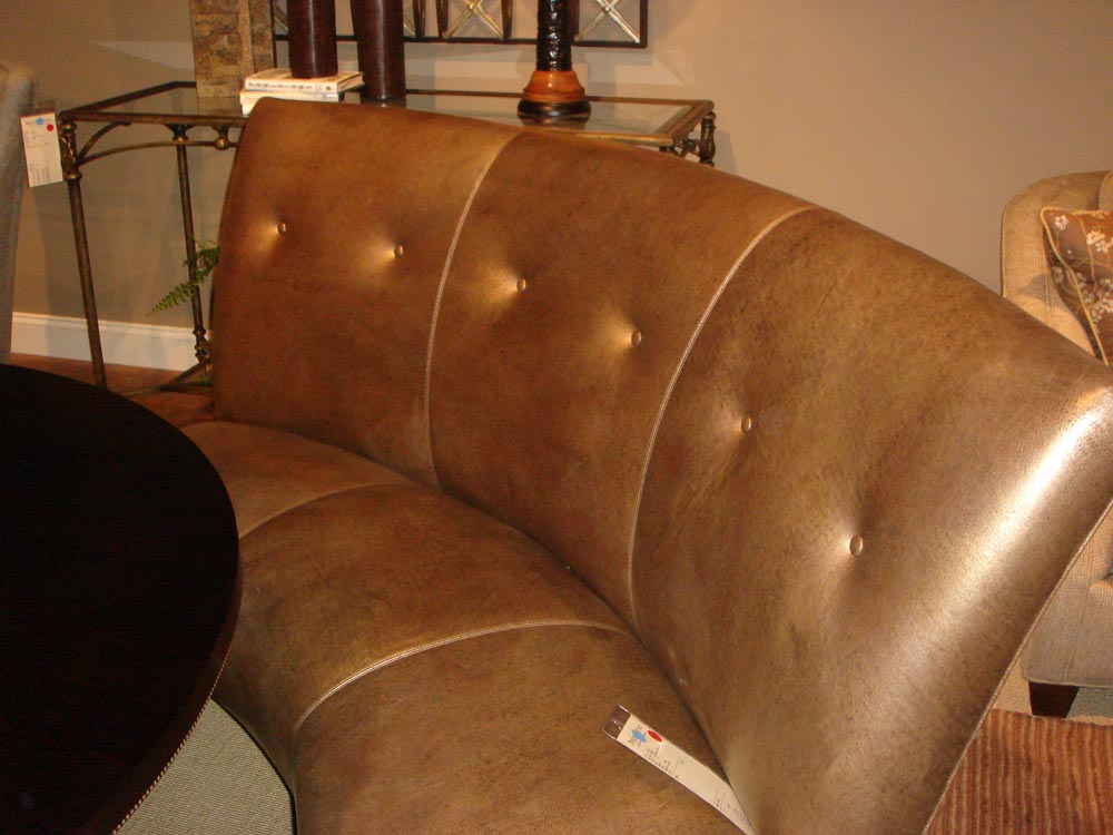 Townsend Leather's Brushed Metallic Cowhide Clove Spice