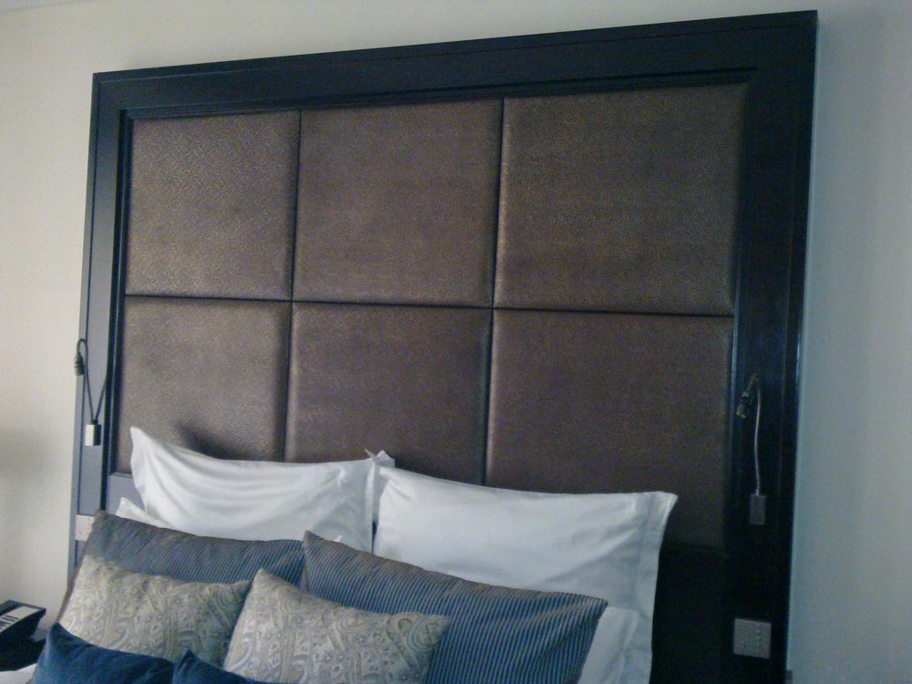 Townsend Leather's Gaufrage Brushed Metallic Cowhide Clove Spice Royale Damask