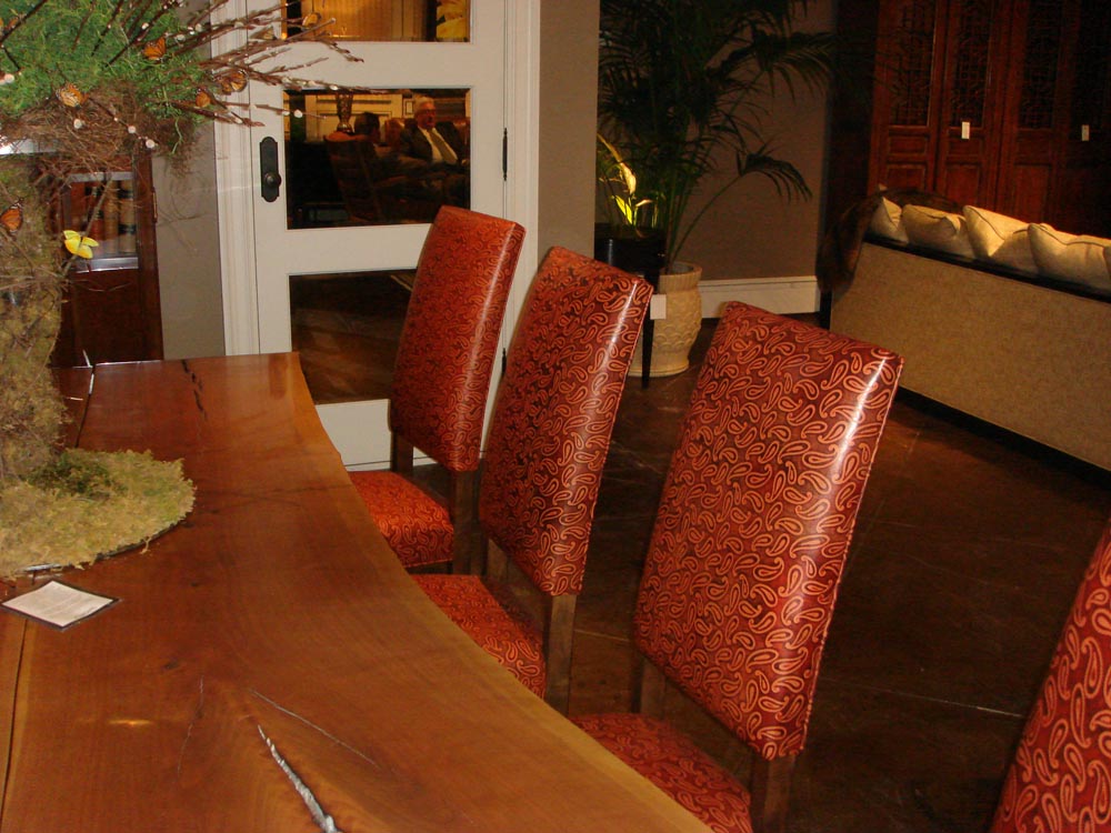 Townsend Leather's Gaufrage Brushed Metallic Cowhide Zanzibar Cinnamon Paisley