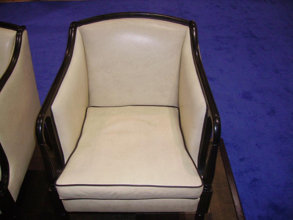 Townsend Leather's Couture Cowhide White Pearl