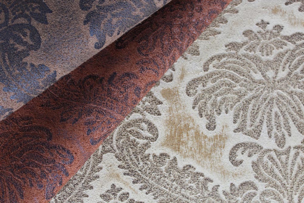 Townsend Leather's Gaucho Suede Cowhide Palm Damask