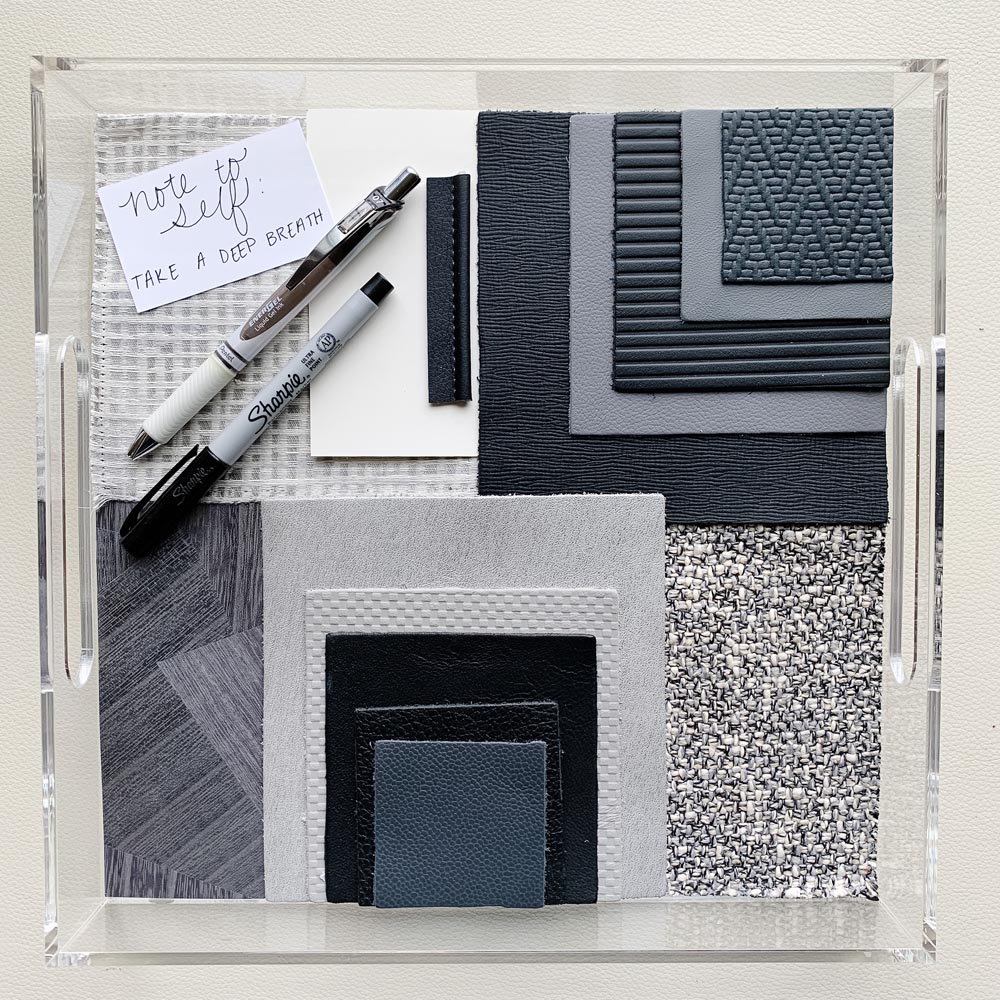 Townsend Leather's Note To Self Mood Board