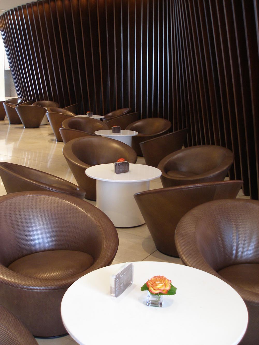 Townsend Leather's Aniline Gaufrage Geometric Cowhide Clove Spice Mini Cobble