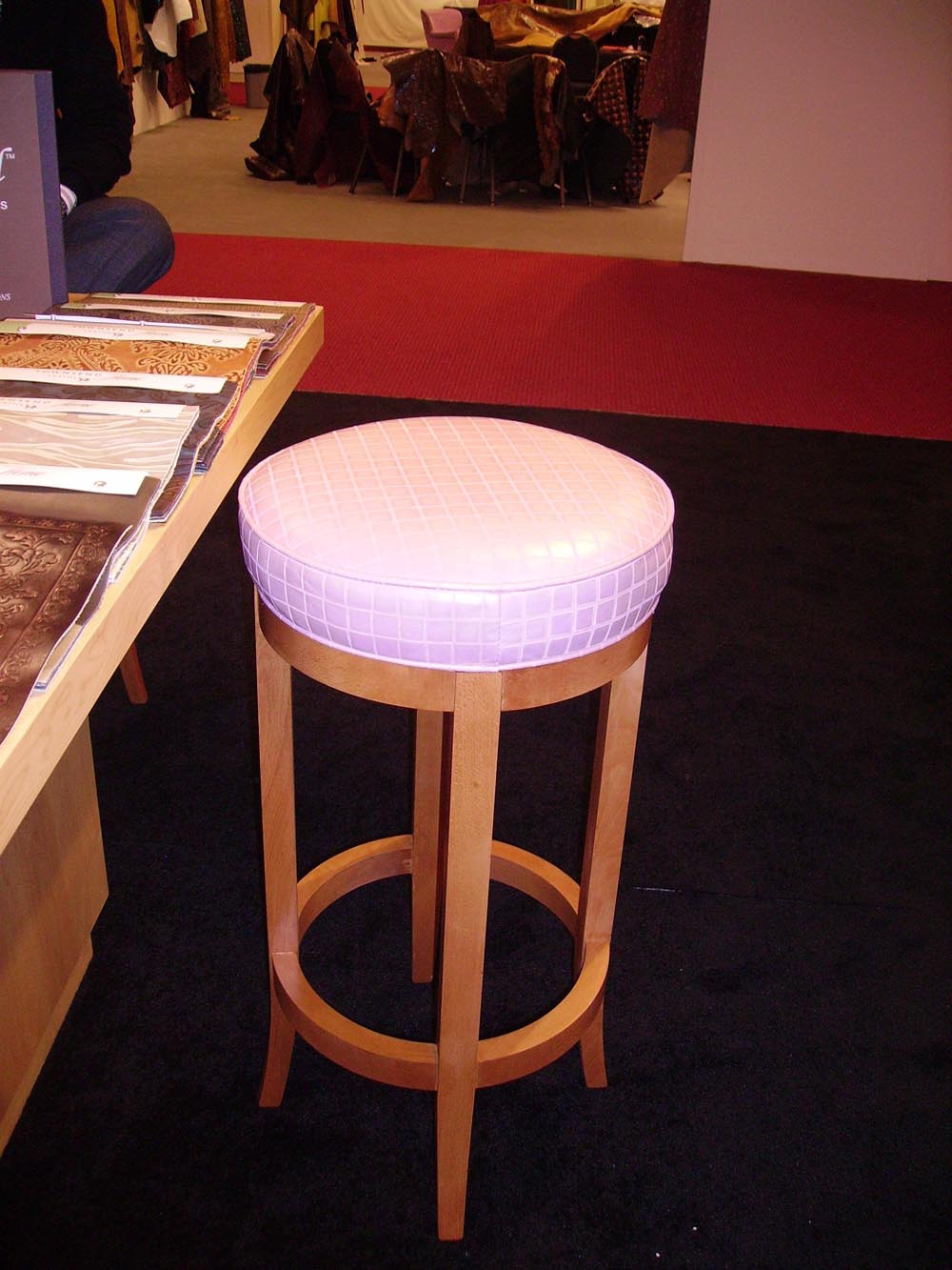 Townsend Leather's Aniline Gaufrage Geometric Cowhide Custom Color Blocks