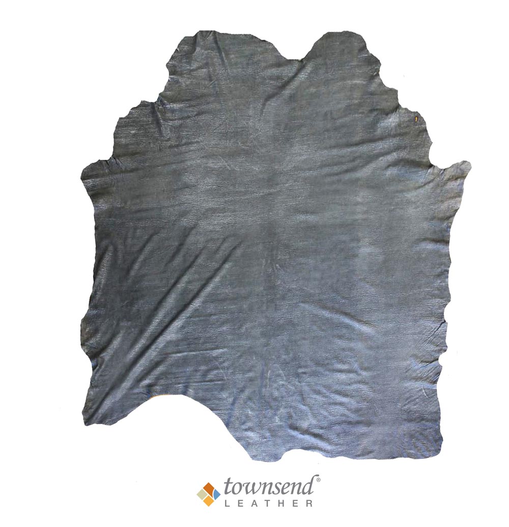 Townsend Leather's Fierce Fish Cowhide Blue Steel Shark