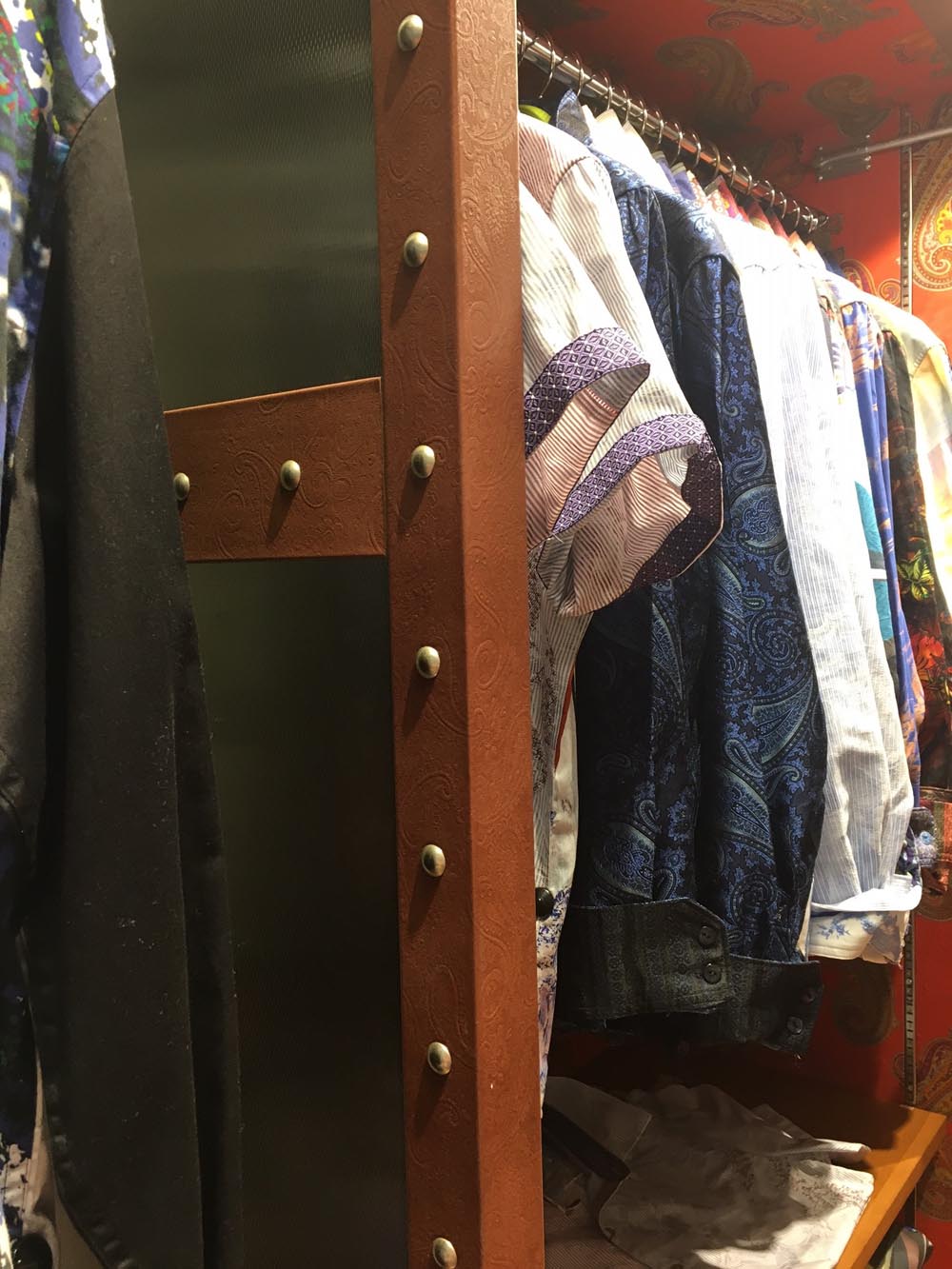 Townsend Leather's Timepiece Cowhide Cigar Fancy Paisley