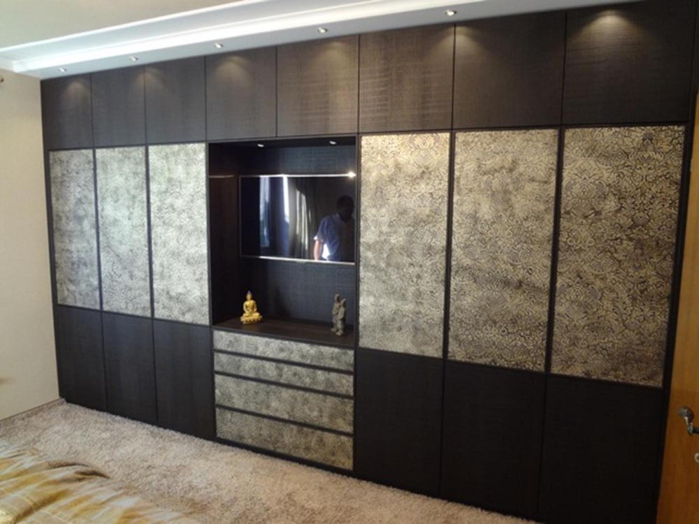 Townsend Leather's Razzle Dazzle Silver La Scala Damask