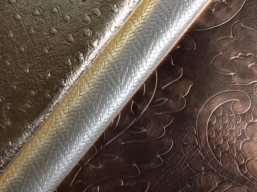 Townsend Leather's Fab Foils Embossed Cowhide Collection